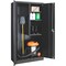 Global Industrial Industrial Storage Cabinet, 72 in H, 36 in W, Black 269903BK - alternate 2